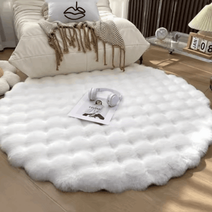 Luxury Bubble-Teppich – Weicher, runder Designerteppich für moderne Wohnräume