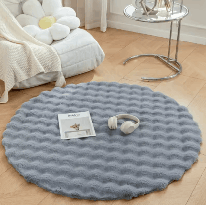 Luxury Bubble-Teppich – Weicher, runder Designerteppich für moderne Wohnräume