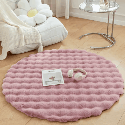 Luxury Bubble-Teppich – Weicher, runder Designerteppich für moderne Wohnräume